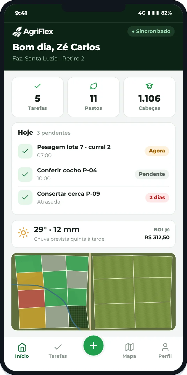 App Campo do AgriFlex